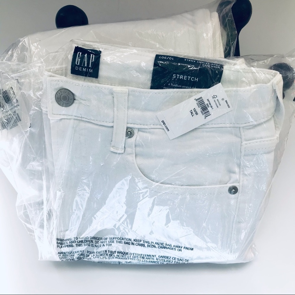 Gap High Rise True Skinny Ankle Jeans NWT